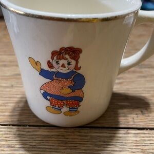 Vintage Raggedy Ann Andy Childs Mug